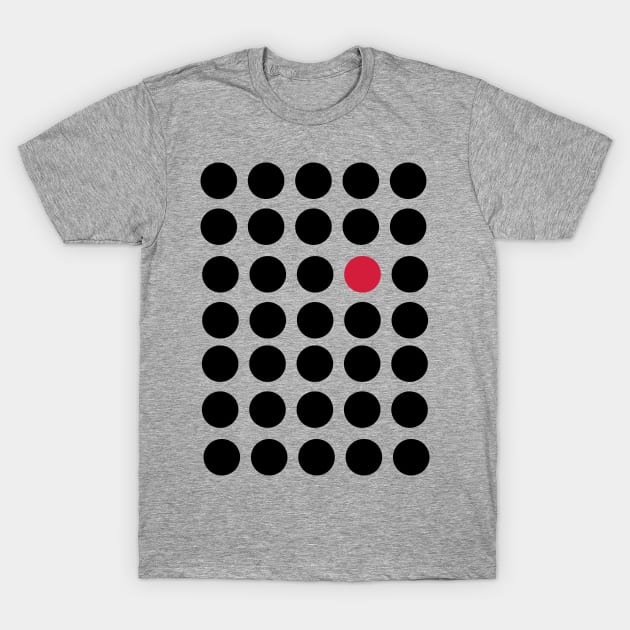 Dots, Fashion Art Design, Think Different, be different T-Shirt by Quentin1984